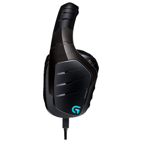  سماعة العاب حول الاذن لوجيتك - اسود - G633 