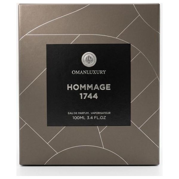  Hommage 1744 by Oman Luxury for Unisex - Eau de Parfum, 100 ml 