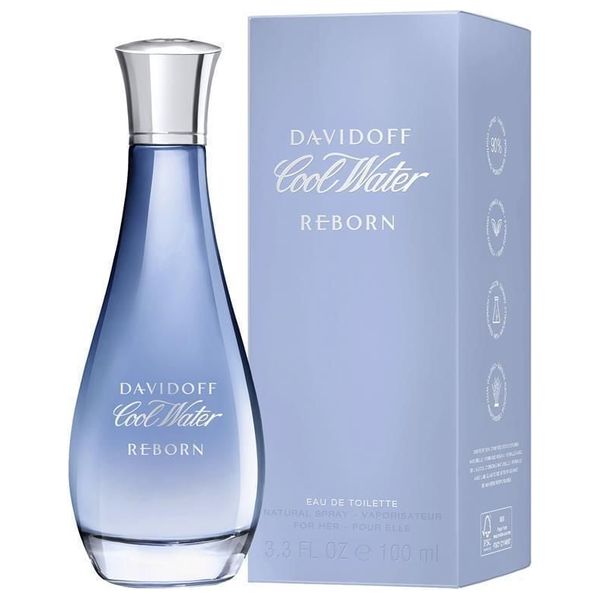 Cool Water Reborn by Davidoff for Men - Eau de Toilette, 125ml