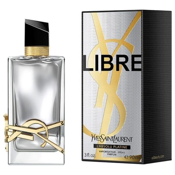 Libre LAbsolu Platine by Yves Saint Laurent for Women - Eau de Parfum, 90ml