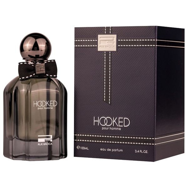  Hooked Por Homme by Rue Broca for Men - Eau de Perfume,100ml 