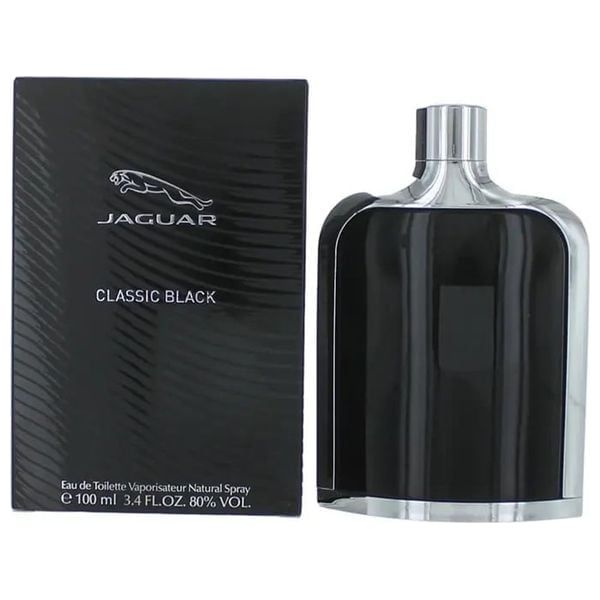 Classic Black by Jaguar for Men - Eau de Toilette , 100 ml