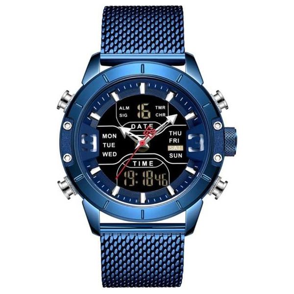 Elryan Naviforce Watch Nf9153 BLUE D For Men Analog Display