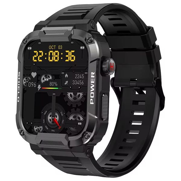  Lemfo MK-EL-BL-03 - Smart Watch - Black 