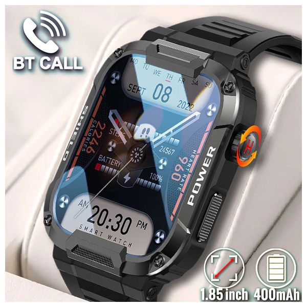  Lemfo MK-EL-BL-03 - Smart Watch - Black 