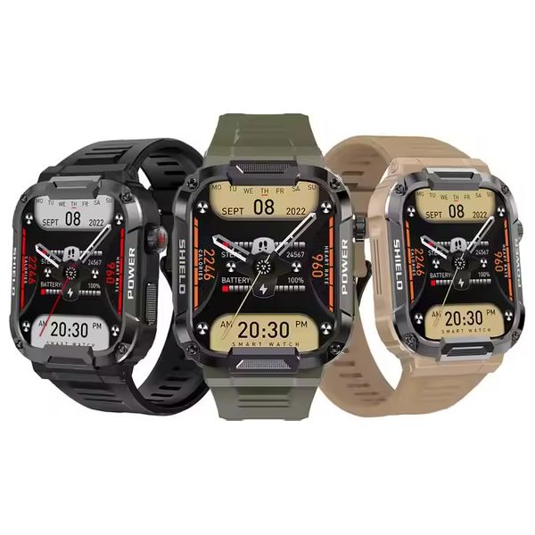  Lemfo MK-EL-BL-03 - Smart Watch - Black 