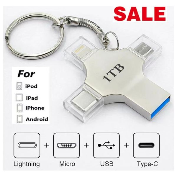  فلاش ميموري كوسبيت - 1000 كيكابايت - سلفر - IF-1TB-SL 