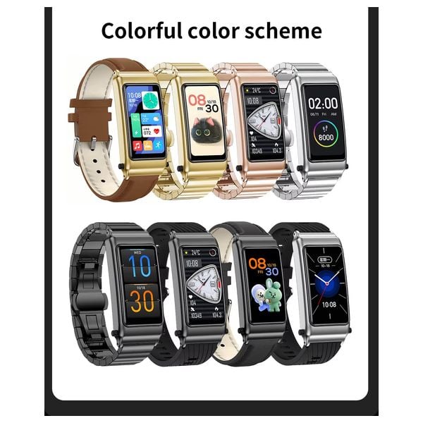  Domiwear K8-EL-BL-01 - Smart Watch - Black 