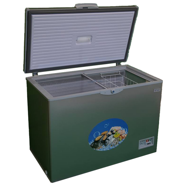  ISHTAR 438 - 10ft - Chest Freezer - Silver 