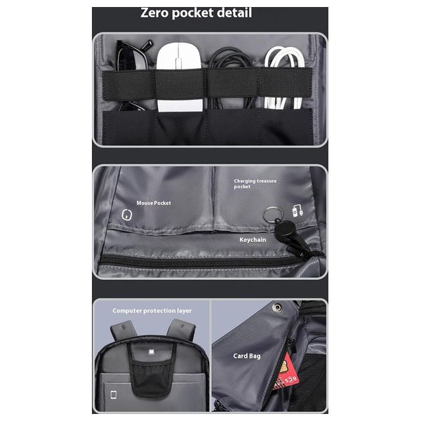  Mark Ryden Laptop Backpack -Black 