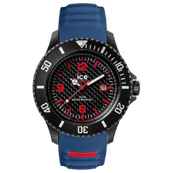  Ice-Watch CA3HBBEBS15 For Men - Analog Display, Silicone Band - Blue 