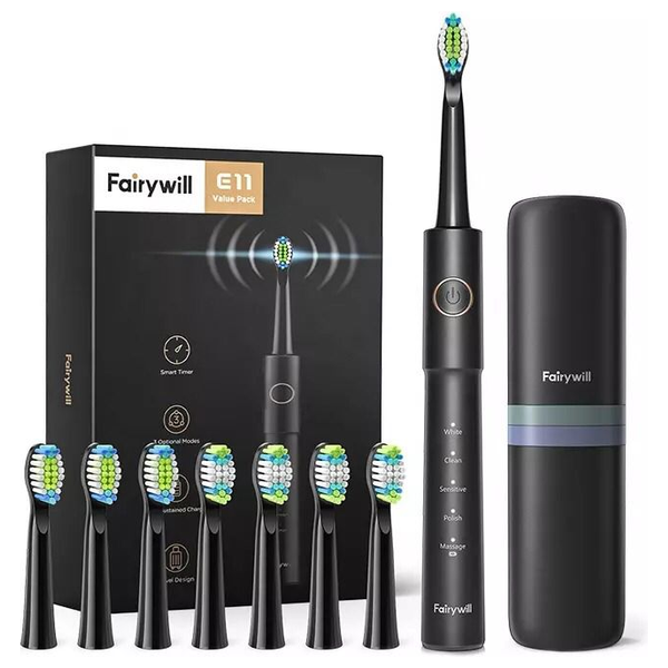  Fairywill 1265845693742 - Battery Powered Toothbrush 