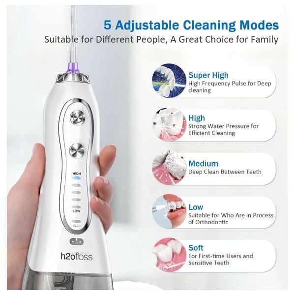  h2ofloss 749390289113 - Portable Water Flosser 