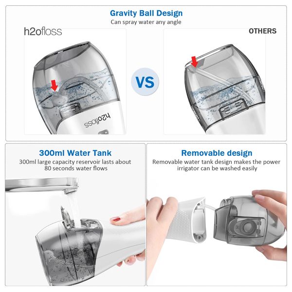  h2ofloss 749390289113 - Portable Water Flosser 