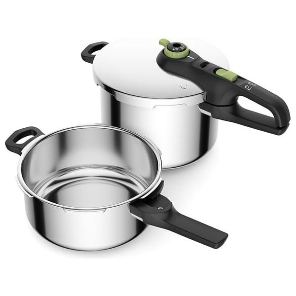  قدر ضغط تيفال - P2584300 - ستيل 