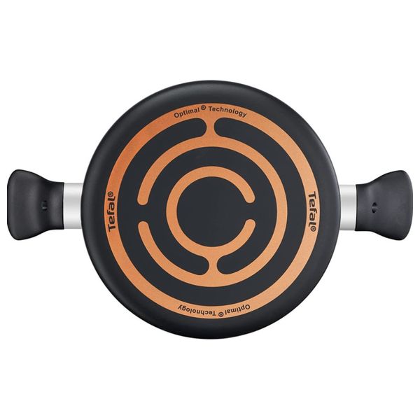  قدر تيفال 30 سم - اسود 