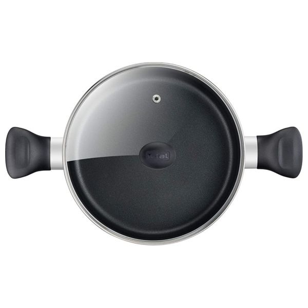  قدر تيفال 30 سم - اسود 