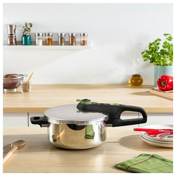 قدر ضغط تيفال 4 لتر -P2580400 - ستيل 