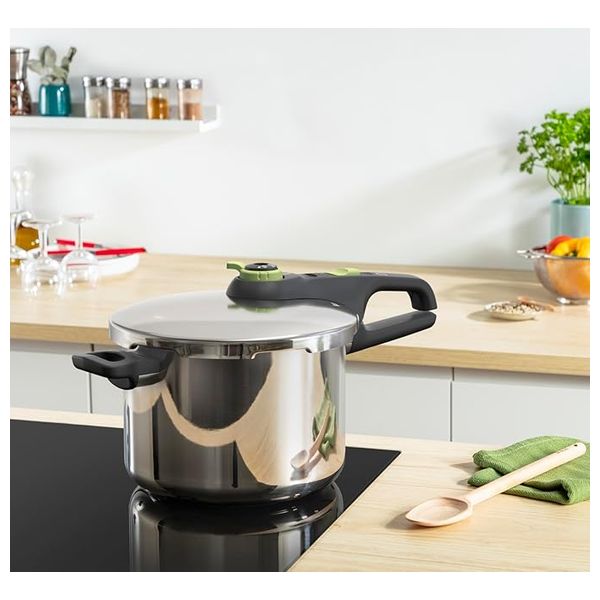  قدر ضغط تيفال - P2584300 - ستيل 