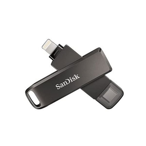  SanDisk SDIX70N-64G-GN6NE - 64GB - USB-C Flash Drive - Black 