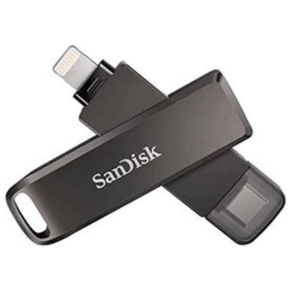  SanDisk SDIX70N-64G-GN6NE - 64GB - USB-C Flash Drive - Black 