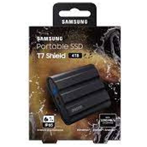  SSD هارد خارجي سامسونج MU-PE4T0S - اسود - 4 تيرابايت 