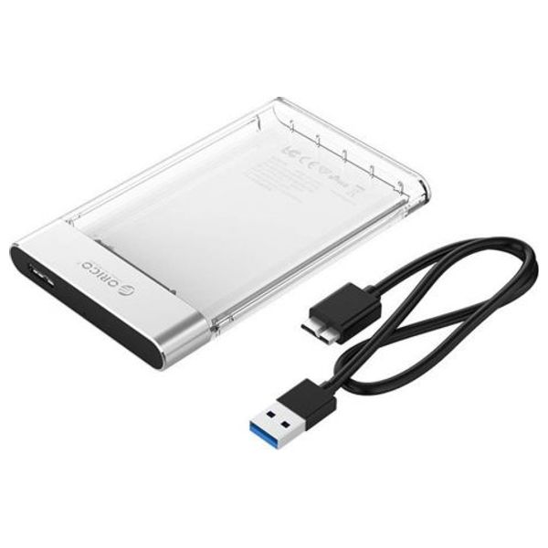  ORICO DZ25C3-CR - Hard Drive Cover - Transparent 