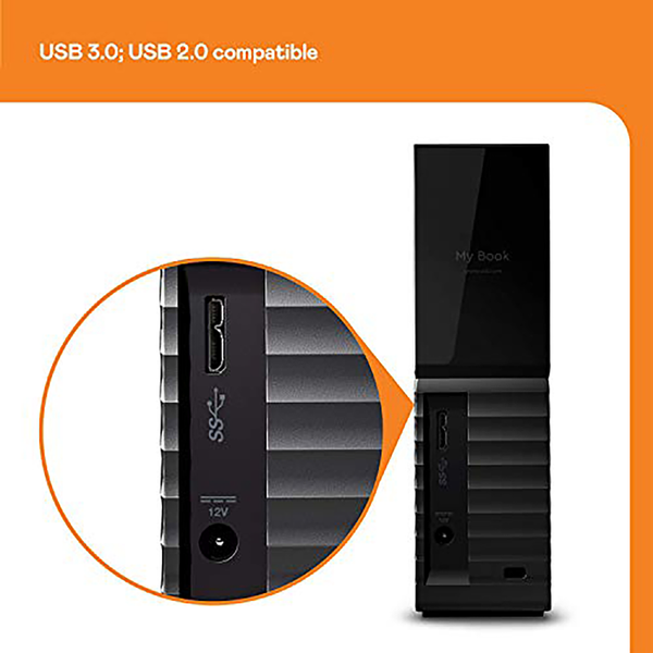  WD WDBBGB0060HBK-BESN - 6TB - External HDD Hard Drive - Black 