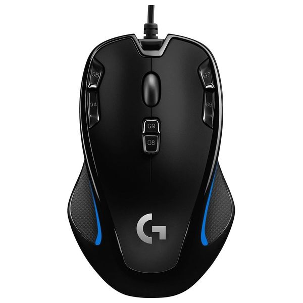  Logitech G300s - Wired Mouse - Black 