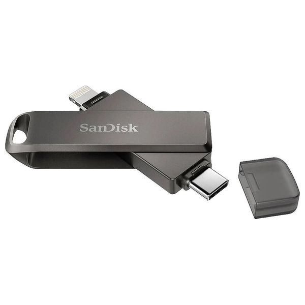 SanDisk SDIX70N-256G-GN6NE – USB-C Flash Drive – Black