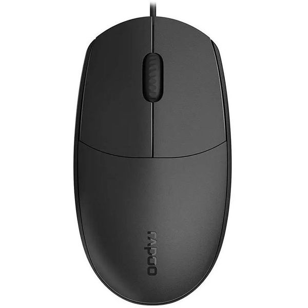 Rapoo N100C - Wired Mouse - Black