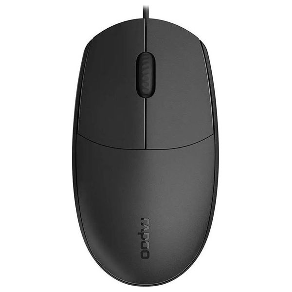 Rapoo N100C - Wired Mouse - Black