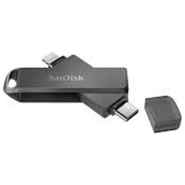  SanDisk SDIX70N-128G-GN6NE - 128GB - USB-C Flash Drive - Black 