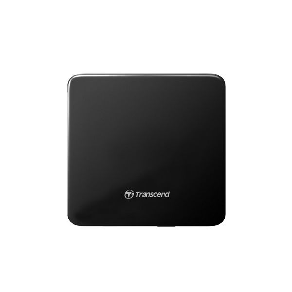 Transcend 8XDVDS-K - Portable DVD Disc Duplicator - Black