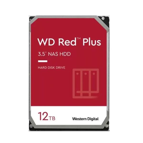  HDD هارد داخلي دبليو دي WD120EFBX 3.5" - احمر - 12تيرابايت 