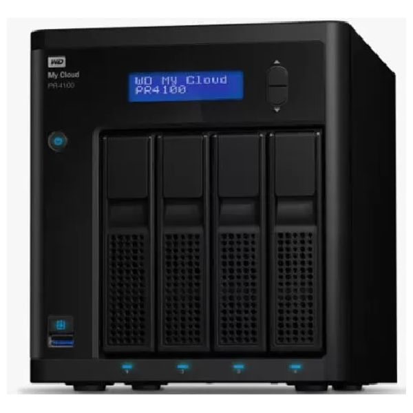 WD WDBNFA0000NBK - Network Attached Storage - Black