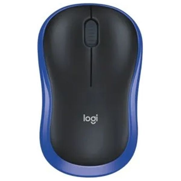  Logitech M185-Blue - Wireless Mouse 