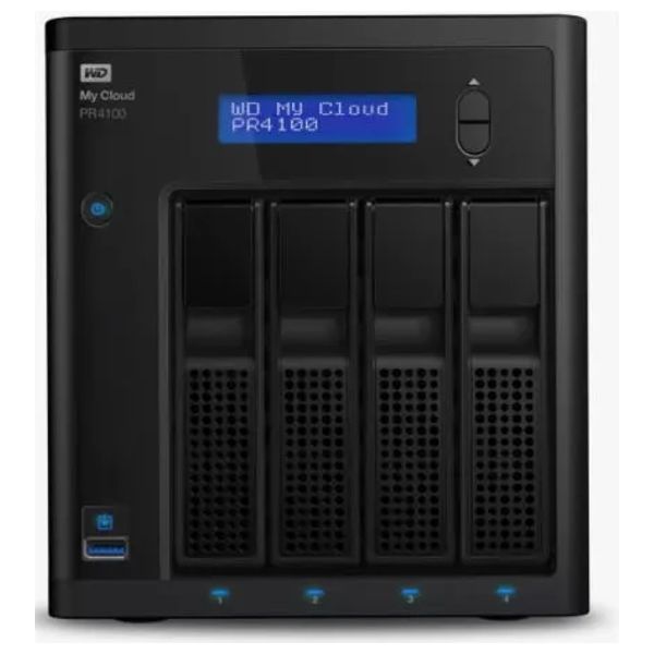 WD WDBNFA0000NBK - Network Attached Storage - Black