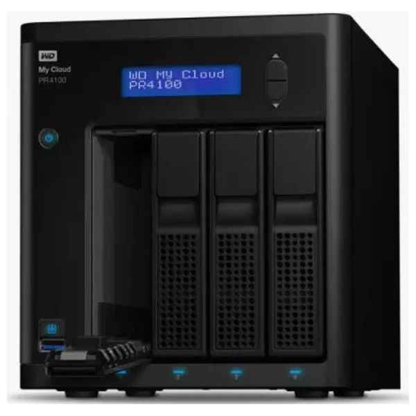 WD WDBNFA0000NBK - Network Attached Storage - Black