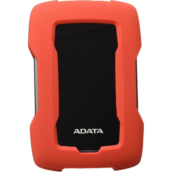  ADATA AHD330-2TU31-CRD - 2TB - External HDD Hard Drive - Red 