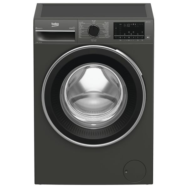  Beko WTV9014XS - 9Kg - 1400RPM - Front Loading Washing Machine - Gray 