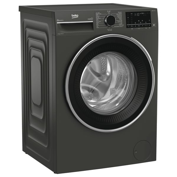  Beko WTV9014XS - 9Kg - 1400RPM - Front Loading Washing Machine - Gray 
