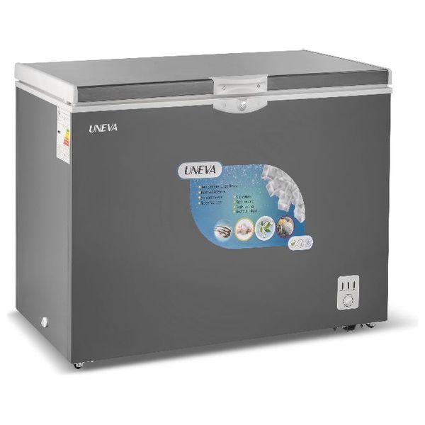 Elryan UNEVA UNCF227 10ft Chest Freezer Silver