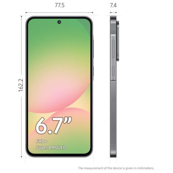 Samsung Galaxy A56 5G - Dual SIM - Super AMOLED - Exynos 1580 (4 nm) - 5000 mAh