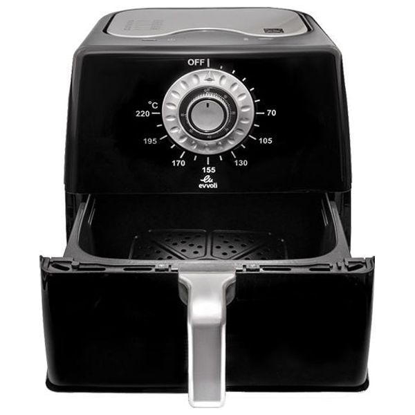  قلاية ايفولي هوائية - EVKA-AF8001B - اسود 