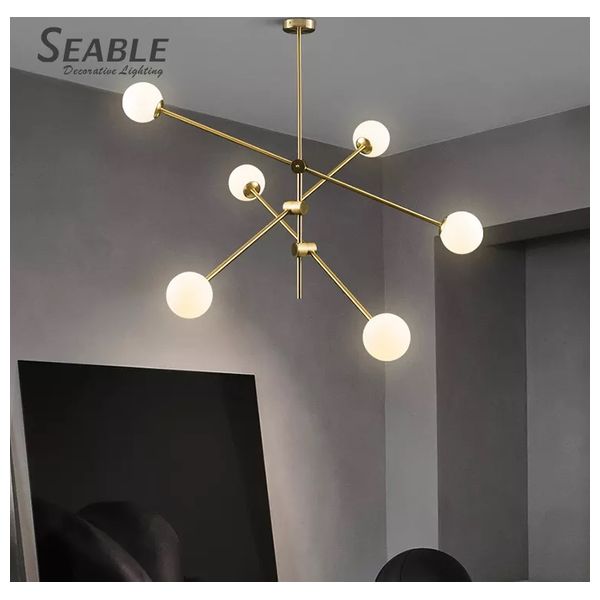  Ceiling Light 8LED-SE-P1529-6A - Gold 