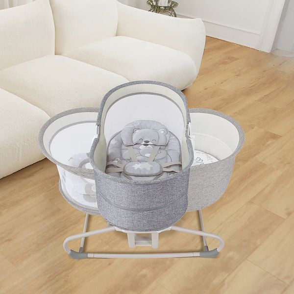  Baby 1in5 Baby Bed - Gray 