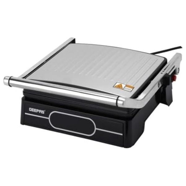  Geepas GGM36557 - Sandwich Maker - Silver 
