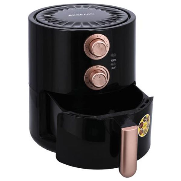  قلاية هوائية كريبتون - KNAF6340 - اسود 