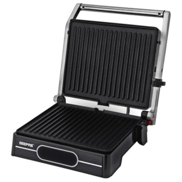  Geepas GGM36557 - Sandwich Maker - Silver 